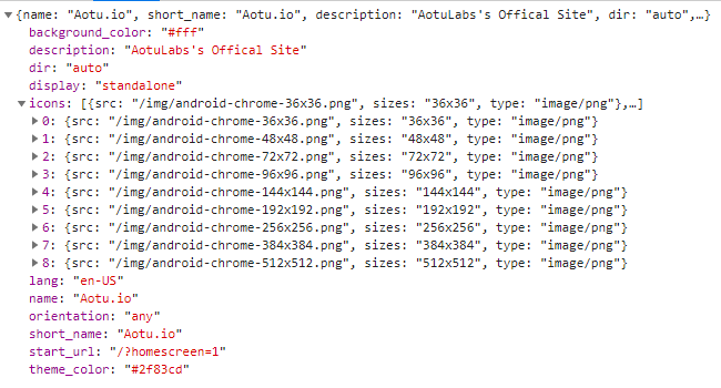 凹凸实验室的manifest.json